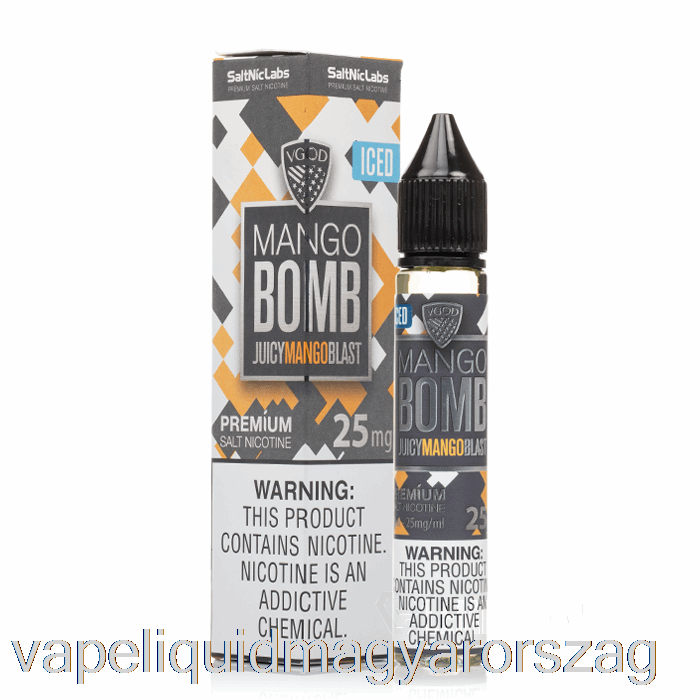 Jeges Mangóbomba - Vgod Sók - 30ml 25mg Vape Folyadék